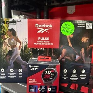 Reebok Pulse Smart Watch - Black and Red Accents